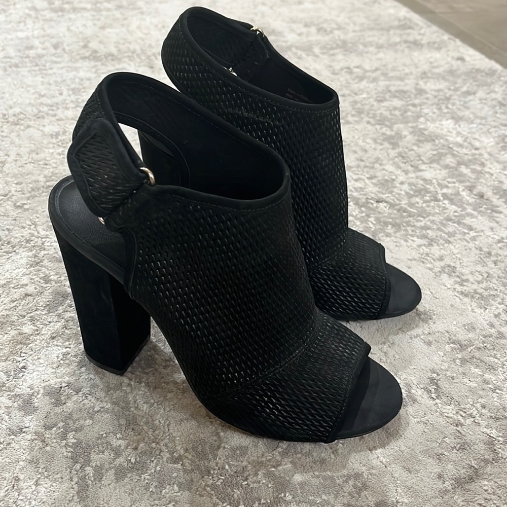 Black Aldo Heels 9